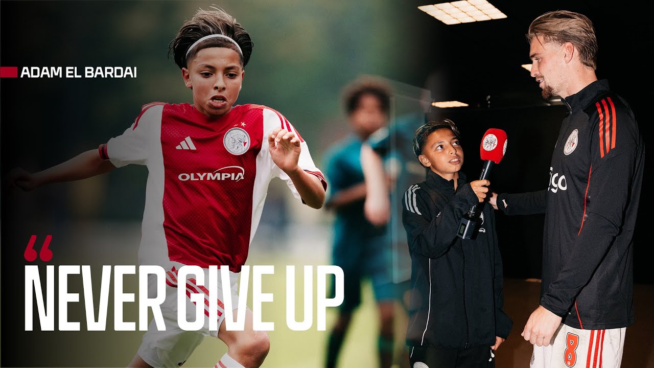 Droom komt uit voor Ajax O13-speler Adam el Bardai | 'Ik geef vandaag een 10!' ❤️