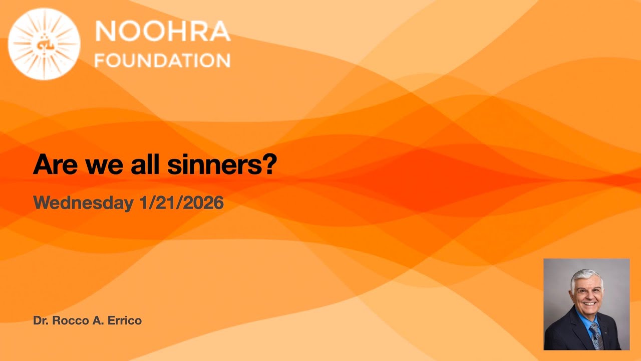 Are we all Sinners? - Dr. Errico Wednesday 1/21/2026