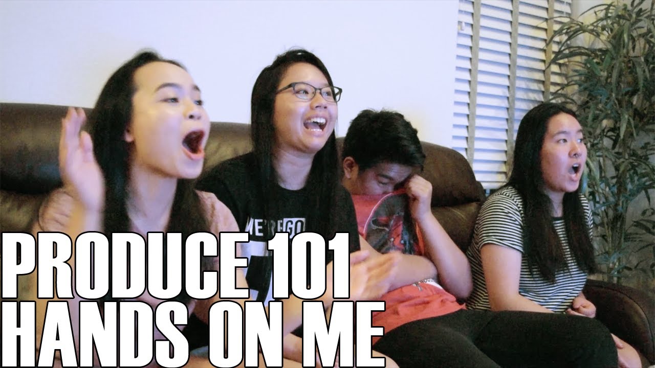 Produce 101 (프로듀스 101)- Hands on Me (Reaction Video)