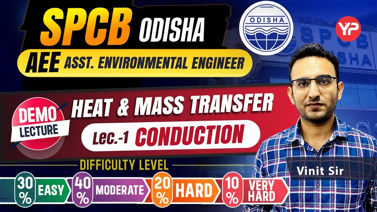 HMT, Conduction L-1 (Theory & Questions) for Odisha SPCB AEE written exam preparation