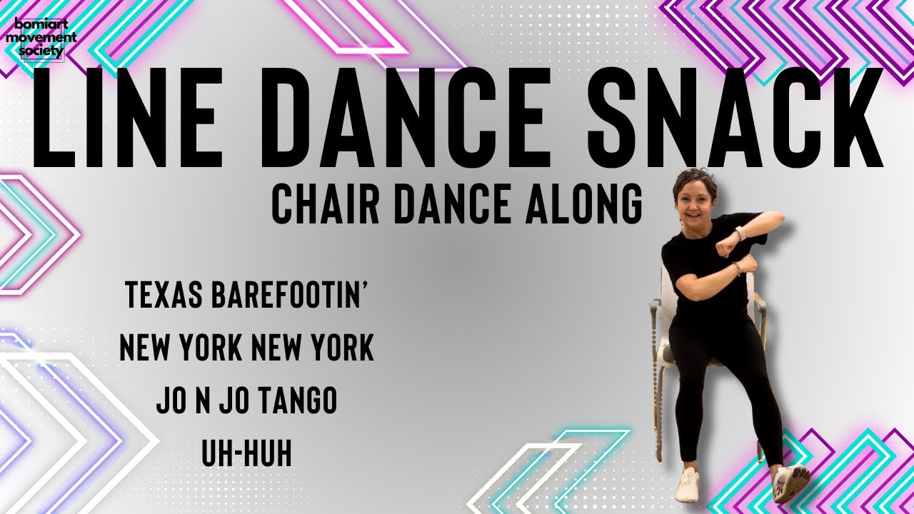 Low-Impact Chair Dance Cardio | Line Dances to Texas Barefootin’, New York New York, Tango & More