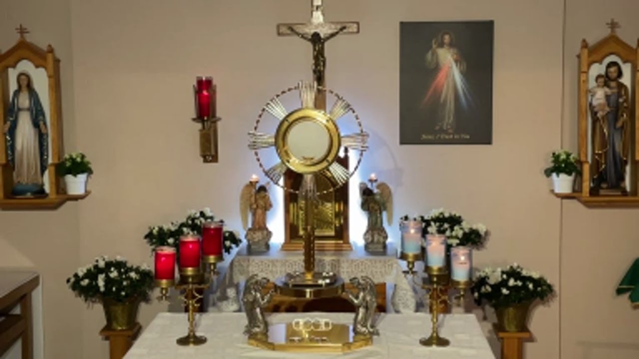LIVE Eucharistic Adoration - Sisters of Divine Mercy
