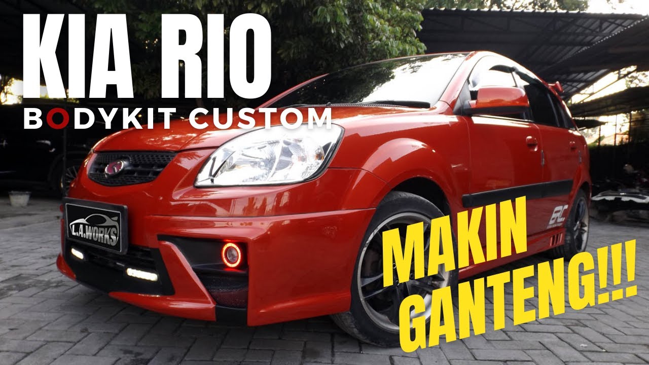 Modifikasi Kia Rio Pride, Bodykit Custom