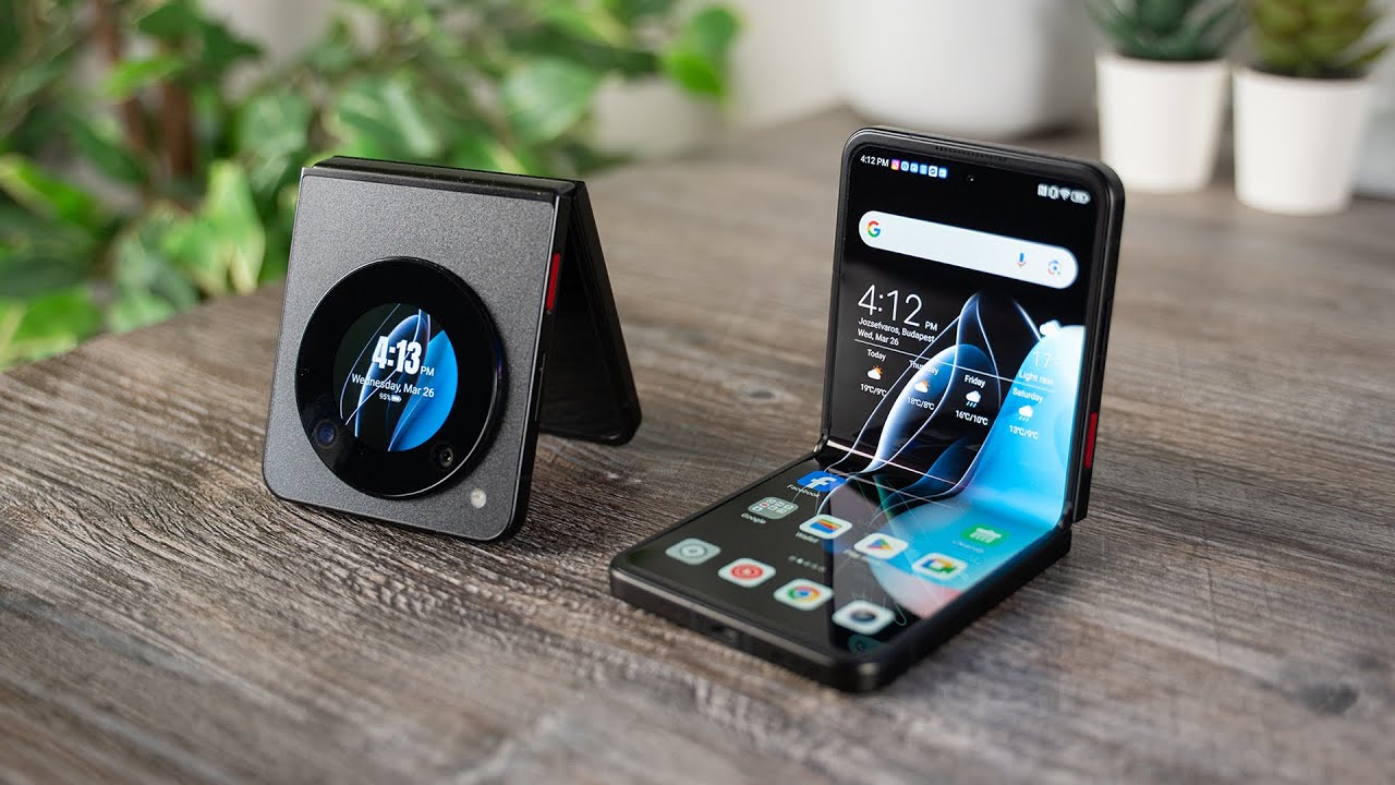 Végre! Olcsó hajlítható telefonok! - ZTE Nubia Flip 5G