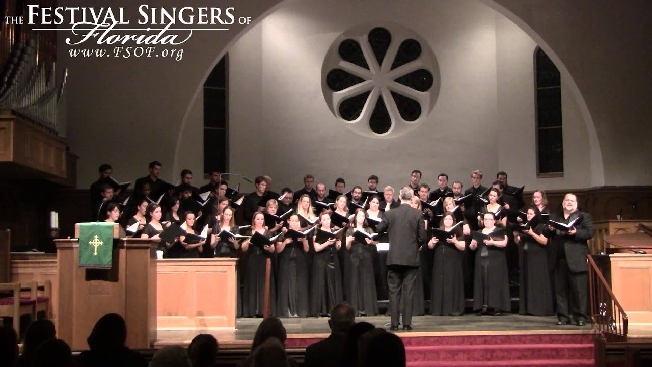 'Hallelujah' performed by The Festival Singers of Florida