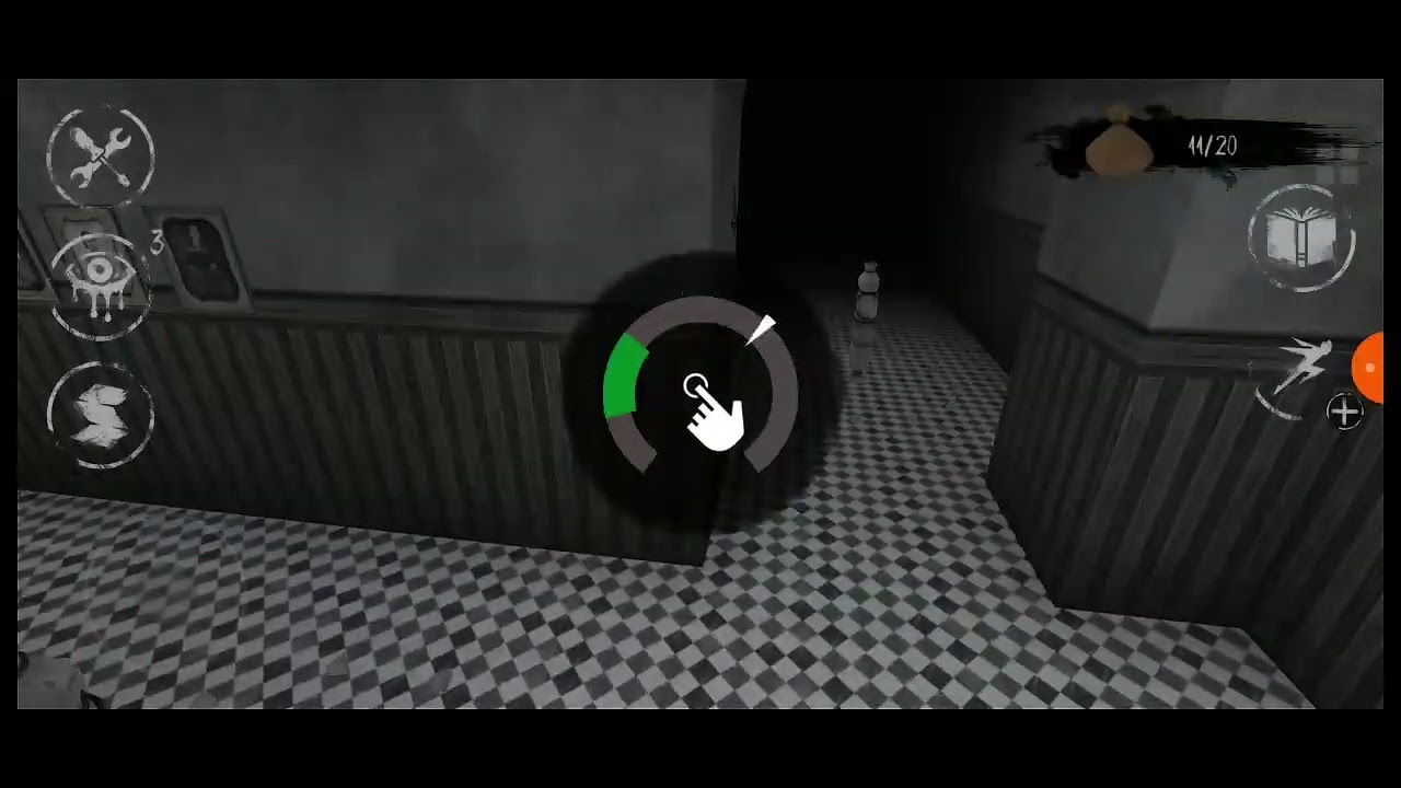 bà phù thủy trong eyes horror game