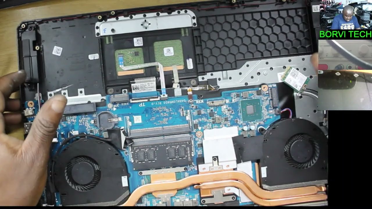 Asus FX504G No Display water damage
