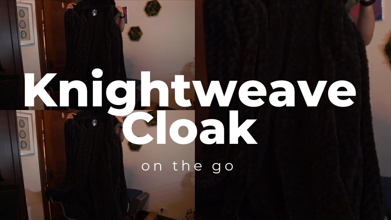 How to tie up your Knightweave cloak