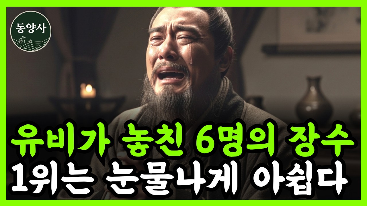 《삼국지》 유비가 피눈물 흘리며 놓친 최강의 무장 5인. 1위는 진짜 역대급. l 역사 인물 l 고전