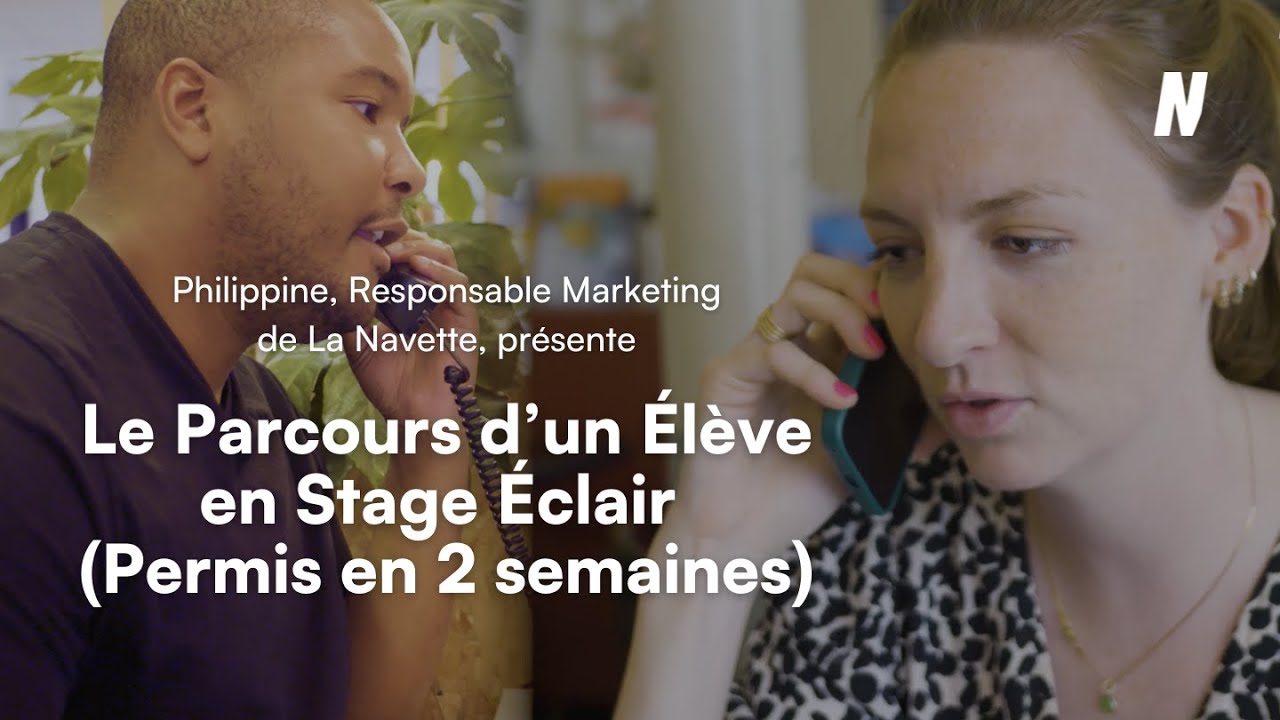 Permis Acc&eacute;l&eacute;r&eacute; en 2 semaines - Parcours d'un &Eacute;l&egrave;ve en Maxi Stage chez La Navette ⚡️