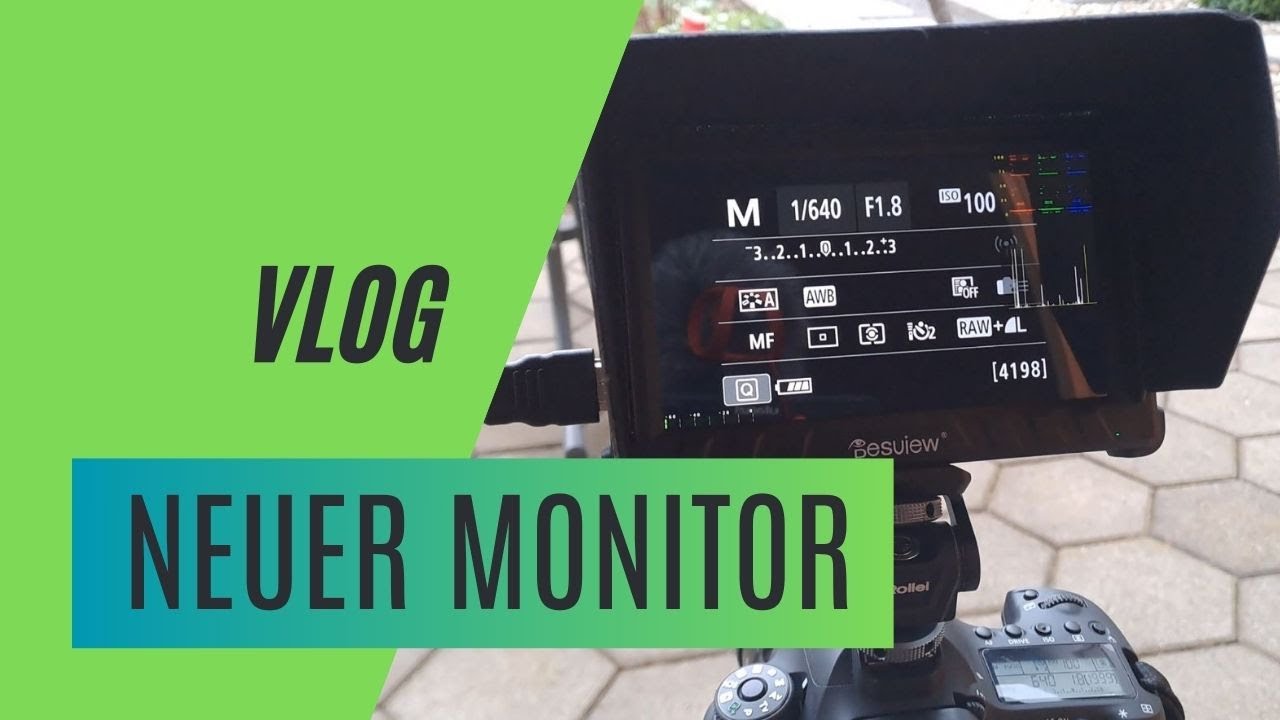Vlog / Mit gro&szlig;em Monitor fotografieren