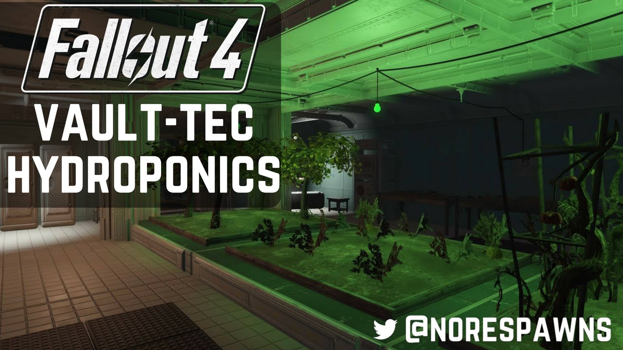 Fallout 4 Vault-Tec Workshop - Hydroponics