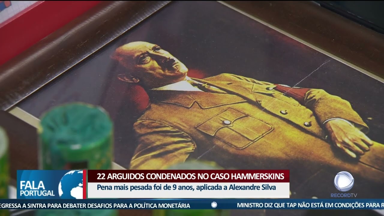 22 arguidos condenados no caso Hammerskins