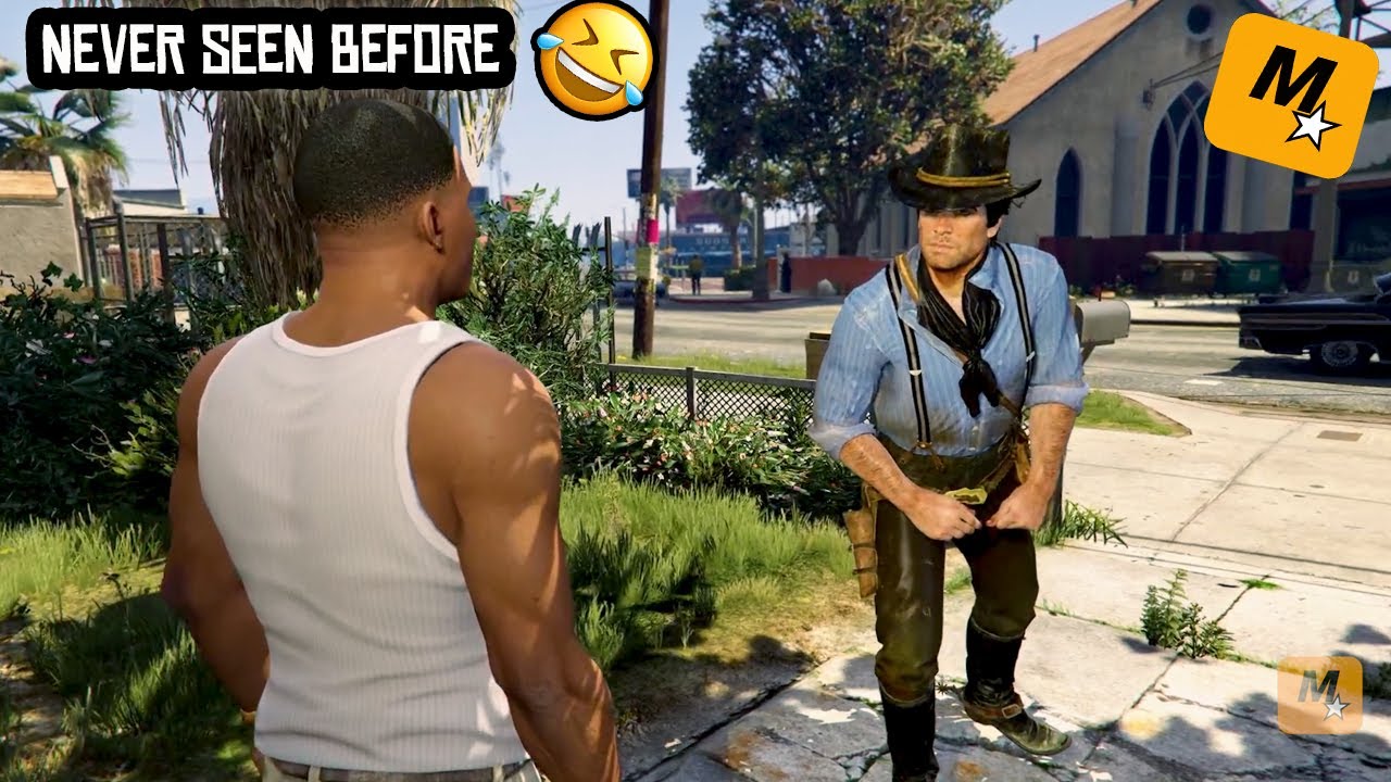 Arthur Morgan ROASTS Franklin Using His OWN Lines & Voice! (You&rsquo;ve Never Seen This 🤣)