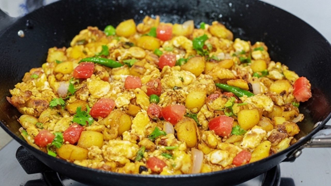 Ramadan Sehri Recipe  Soft & Spicy Anda Khageena in 5 Minutes  Perfect Healthy Sehri