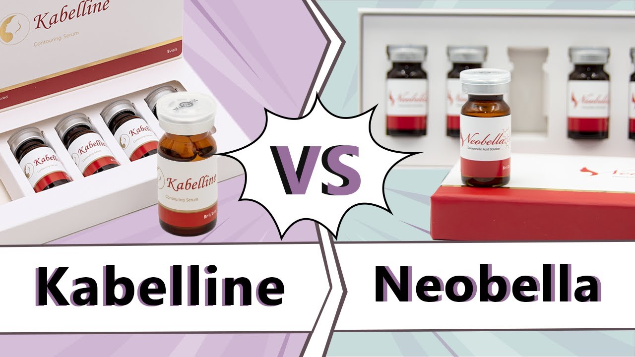 NEOBELLA VS KABELLINE  | The Best Fat Dissolving Products