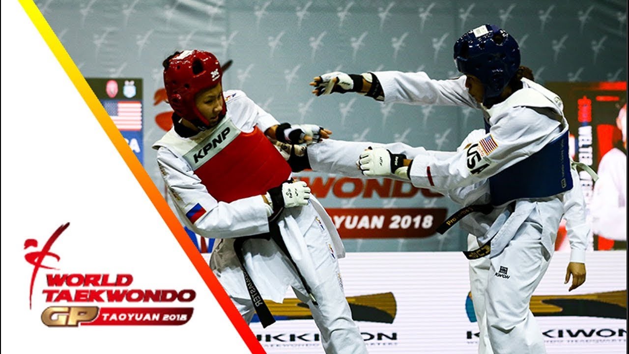 Taoyuan 2018 World Taekwondo GP-Final [female –67kg] Paige MC PHERSON(USA) vs Polina KHAN(RUS)