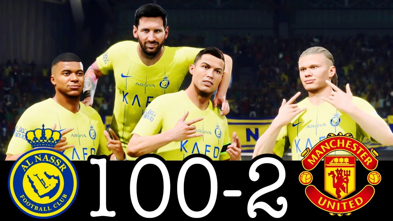 ФК 25 – МЕССИ, РОНАЛДУ, НЕЙМАР И МБАППЕ | ВСЕ ЗВЕЗДЫ | АЛЬ-НАССР 100-0 МАНЧЕСТЕР Юнайтед