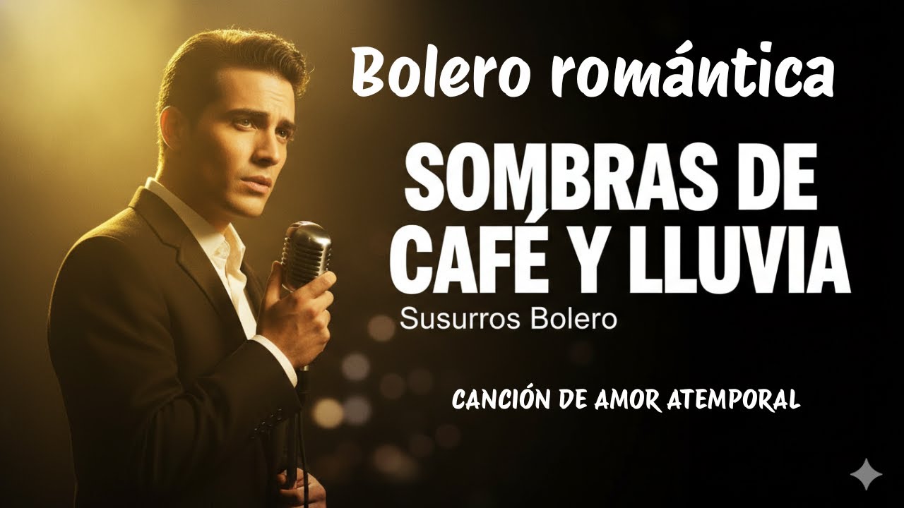 Sombras de Café y Lluvia. Bolero Romántico. Voz Masculina. Letra Original. Susurros Bolero
