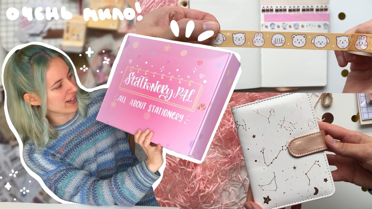 Обзор канцелярии от Stationery Pal 🌸 более 50ти милейших штучек!