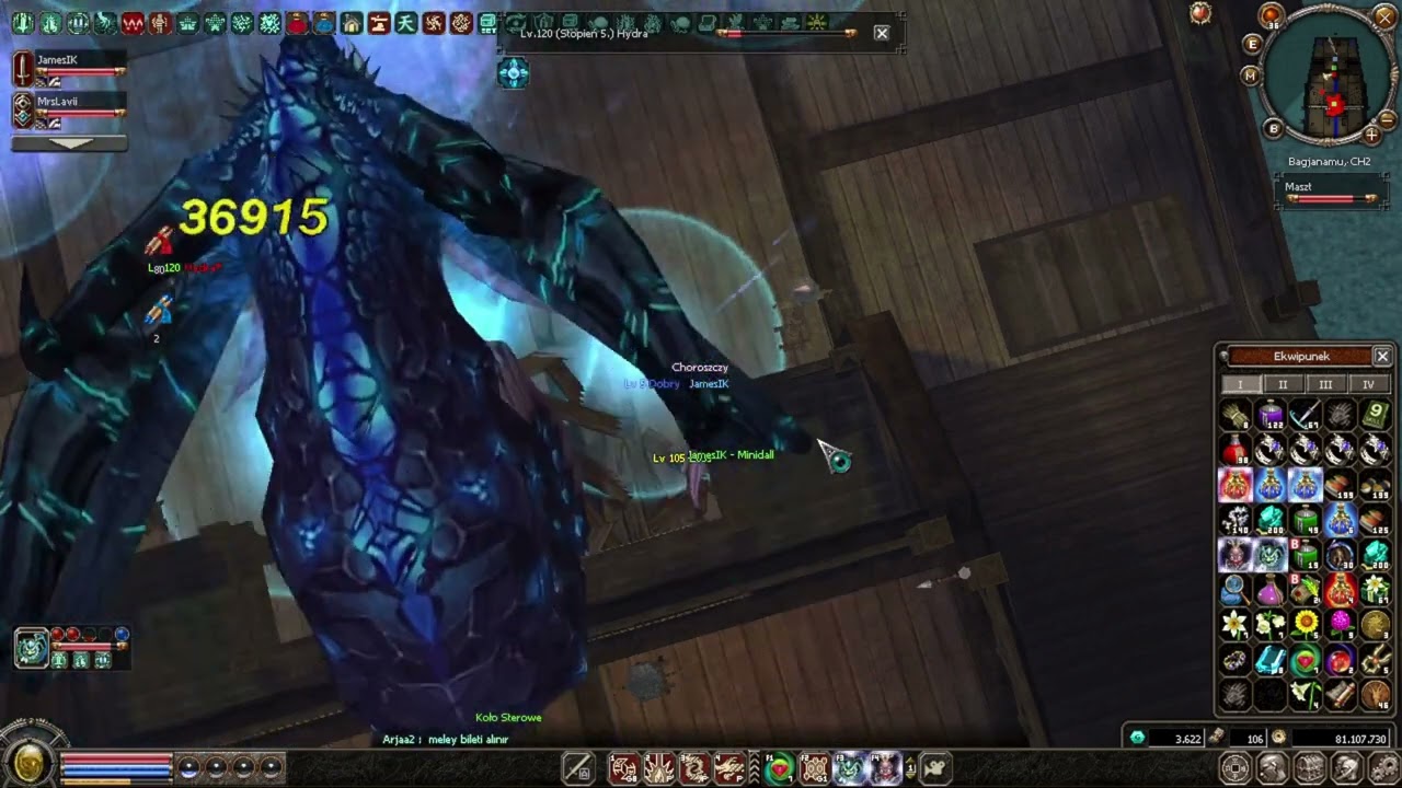 Metin2 HYDRA SZAMAN HITY TYLO DZWONKIEM + EQ i alchemia