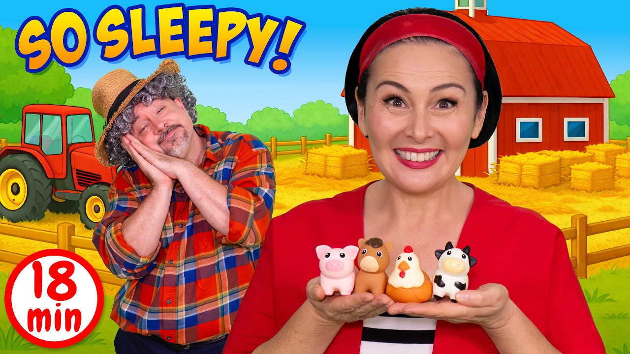 Old MacDonald & ABC Animals Episode | Why Won’t the Farm Sleep? | A Lah-Lah Learning Adventure