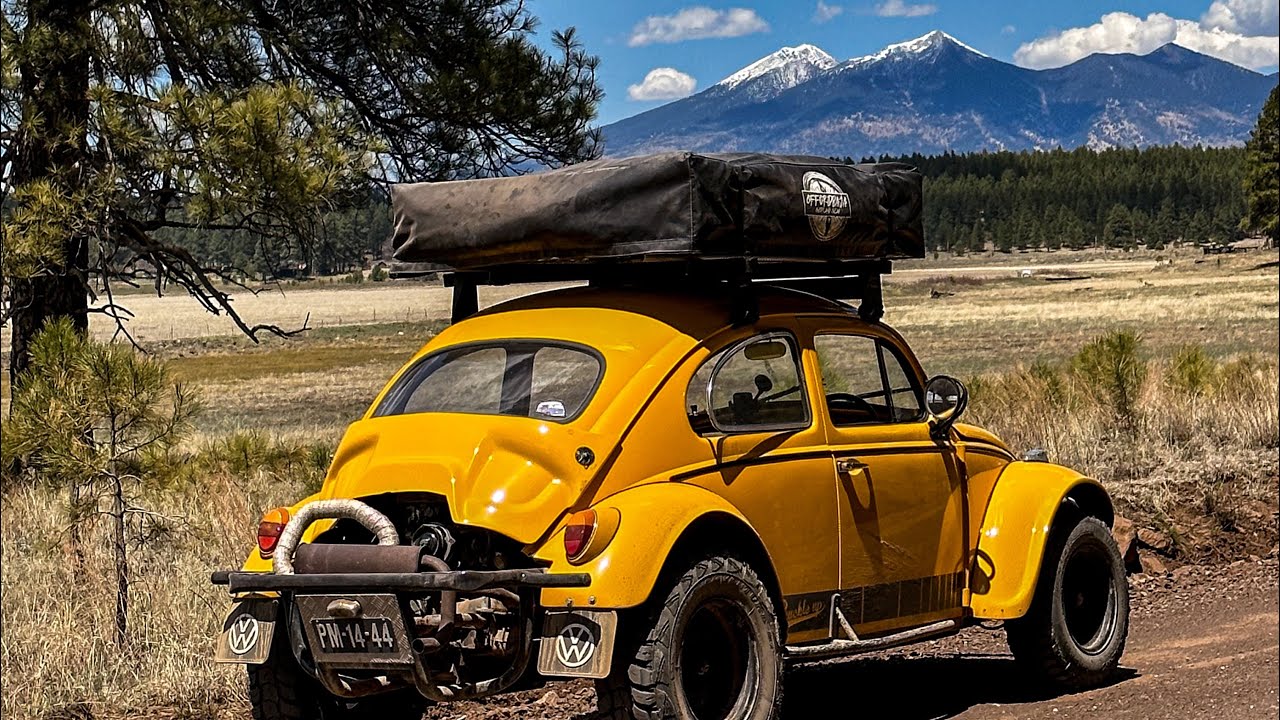E13 За рулём моего VW Beetle в Гранд-Каньон! Кемпинг в Седоне и Флагстаффе | Baja Bug Overland