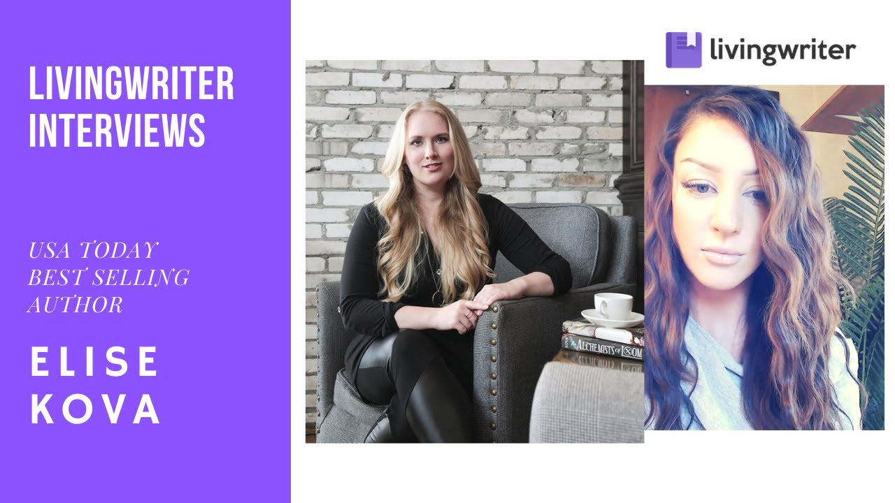LivingWriter Interviews - Best Selling Fantasy Author Elise Kova