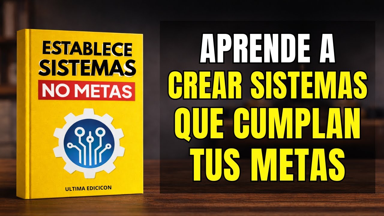 CÓMO CONSTRUIR SISTEMAS que FUNCIONAN Mientras Duermes 🧠⚙️ | Alcanza tus Objetivos (Audiolibro)