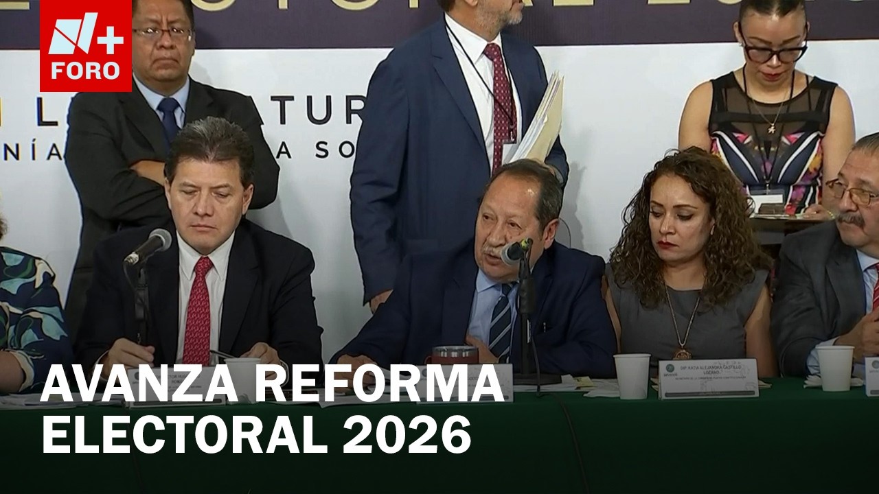 Reforma Electoral 2026: Comisiones aprueban cambios a 11 artículos constitucionales