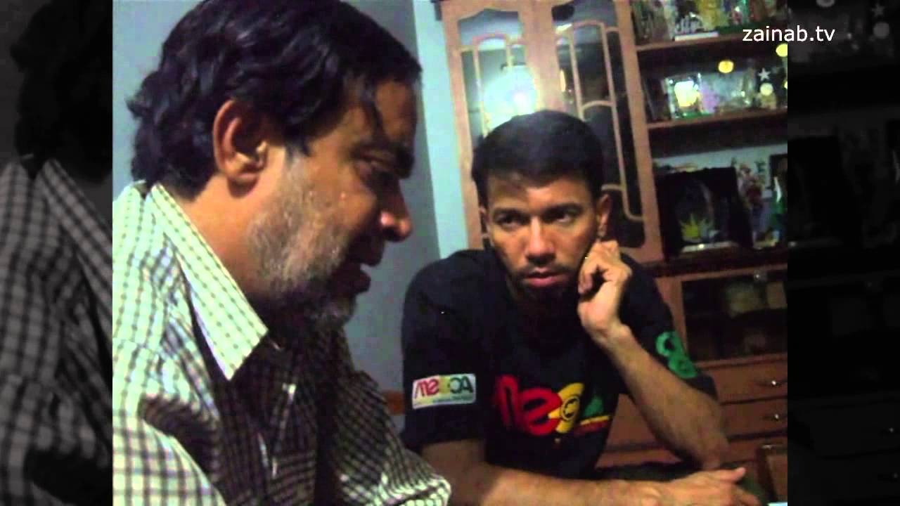 Ustad Shaheed Sibte Jaffar Zaidi teaching Syed Ali Safdar
