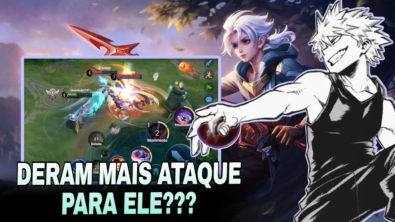 NÃO PRECISAVA BUFFAR O ALLAIN E EU POSSO PROVAR - HONOR OF KINGS 