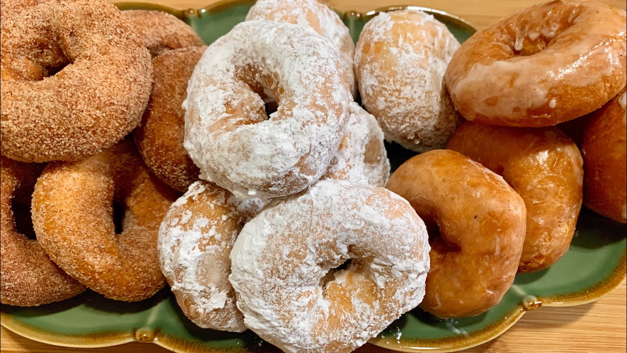 DONITAS DULCES SIN AMASAR/SIN LEVADURA/POCOS INGREDIENTES .