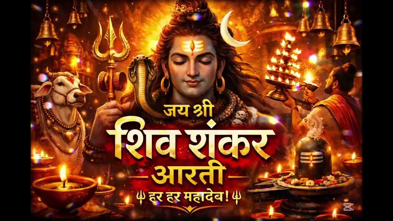 श्री शिवशंकर जी की आरती | Har Har Mahadev | Peaceful Shiva Meditation Aarti #HarHarMahadev