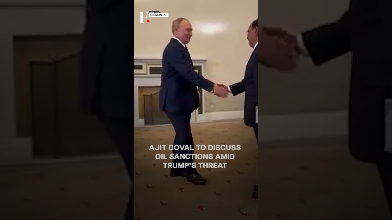 Russia: Putin Meets Ajit Doval for Defence and Oil Talks In Saint Petersburg | N18G