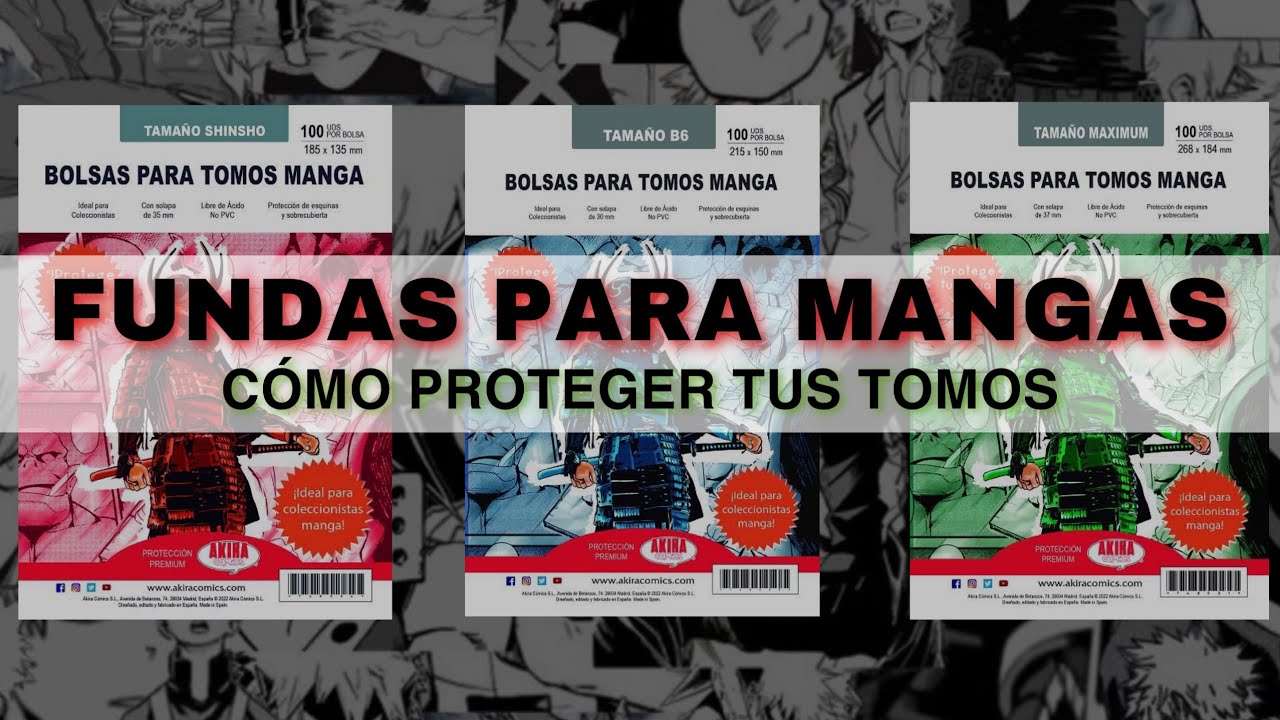 CÓMO PROTEGER LOS MANGAS | FUNDAS
