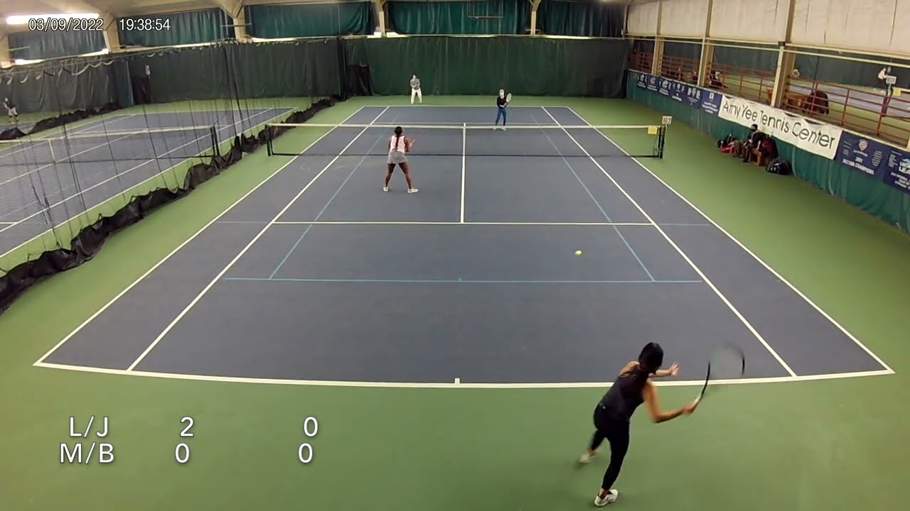 3/9/'22 USTA NTRP 3.5 women's doubles set 2