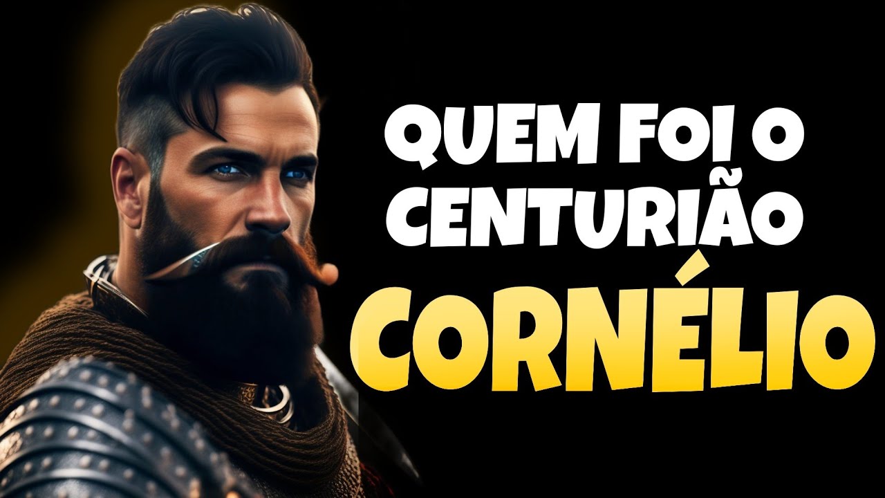QUEM FOI O CENTURIÃO CORNÉLIO NA BÍBLIA? [ PERSONAGENS DA BÍBLIA]- André Conceição