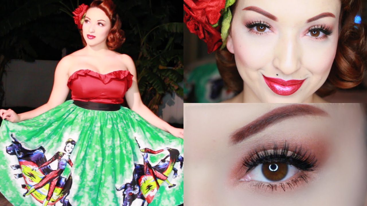 Spanish Love Makeup Tutorial + Outfit