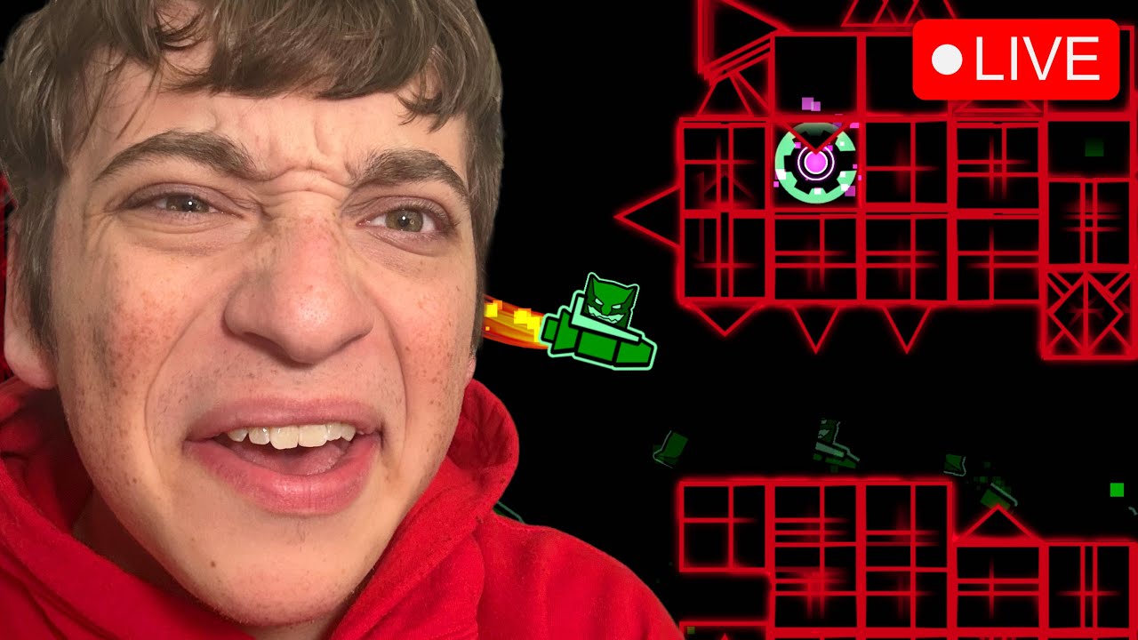 🔴I BEAT 2 INSANE DEMONS IN 1 DAY🔴STEREO DEMONESS & CLUBSTEP REBORN🔴GEOMETRY DASHING