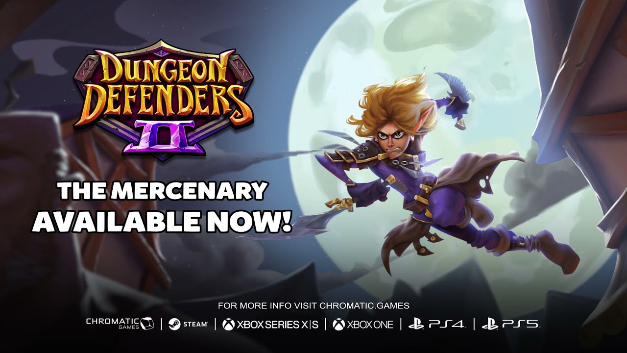 Meet the Mercenary | Dungeon Defenders II