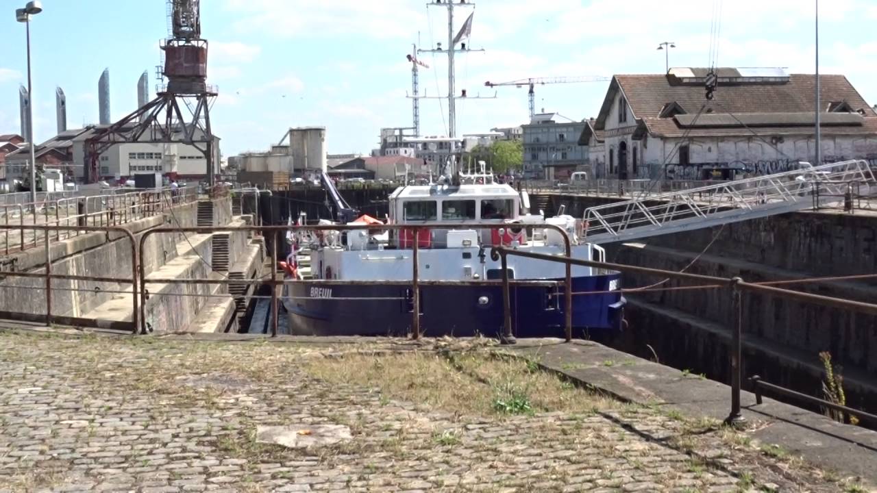 BORDEAUX - BACALAN - Bassins à flot - Forme de radoub N°1 : 