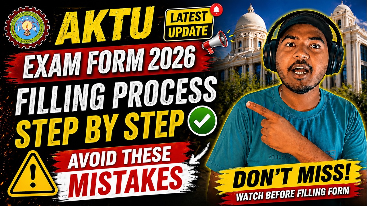 How to Fill AKTU Exam Form 2026 | AKTU Examination Form | AKTU Latest Update | CAMPUS CIRCUIT