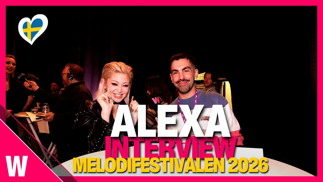 🇸🇪 AleXa — «Tongue Tied» | Интервью на Melodifestivalen 2026. Презентация артиста