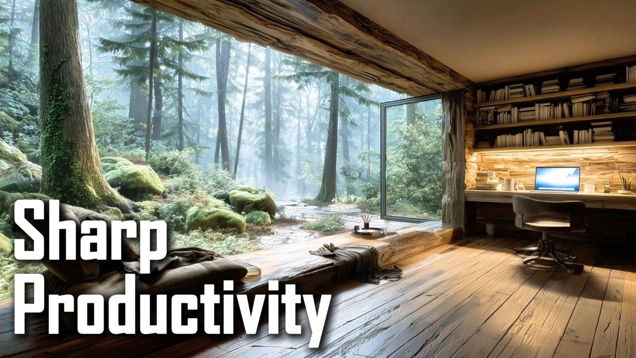 Deep Work Music for Stress-Free Focus & Sharp Productivity | Calm Ambient Workflow