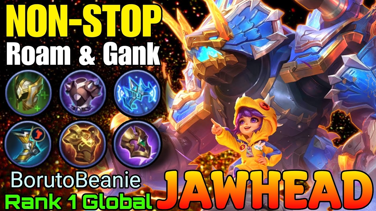 MVP Roamer Jawhead 4,400+ Matches - Top 1 Global Jawhead by BorutoBeanie - Mobile Legends