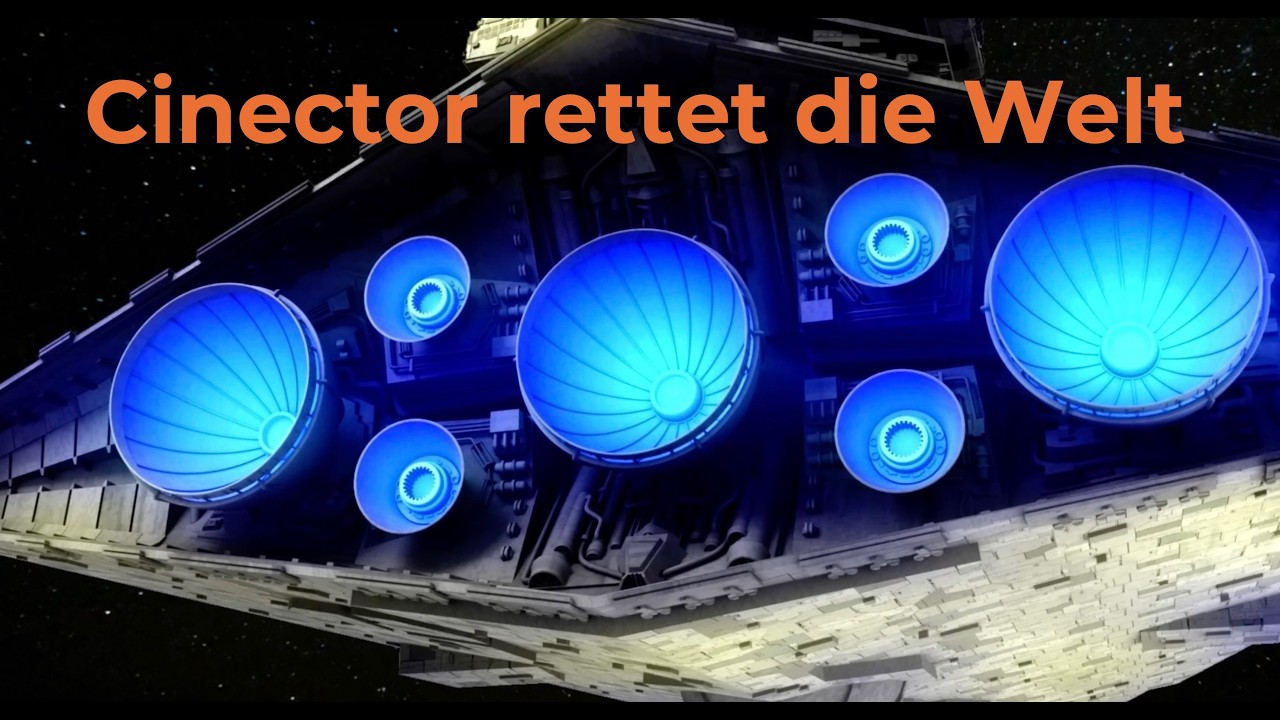 Außerirdische wollen die Erde zerstören. Doch Cinector rettet die Welt - die Macht der Präsentation.