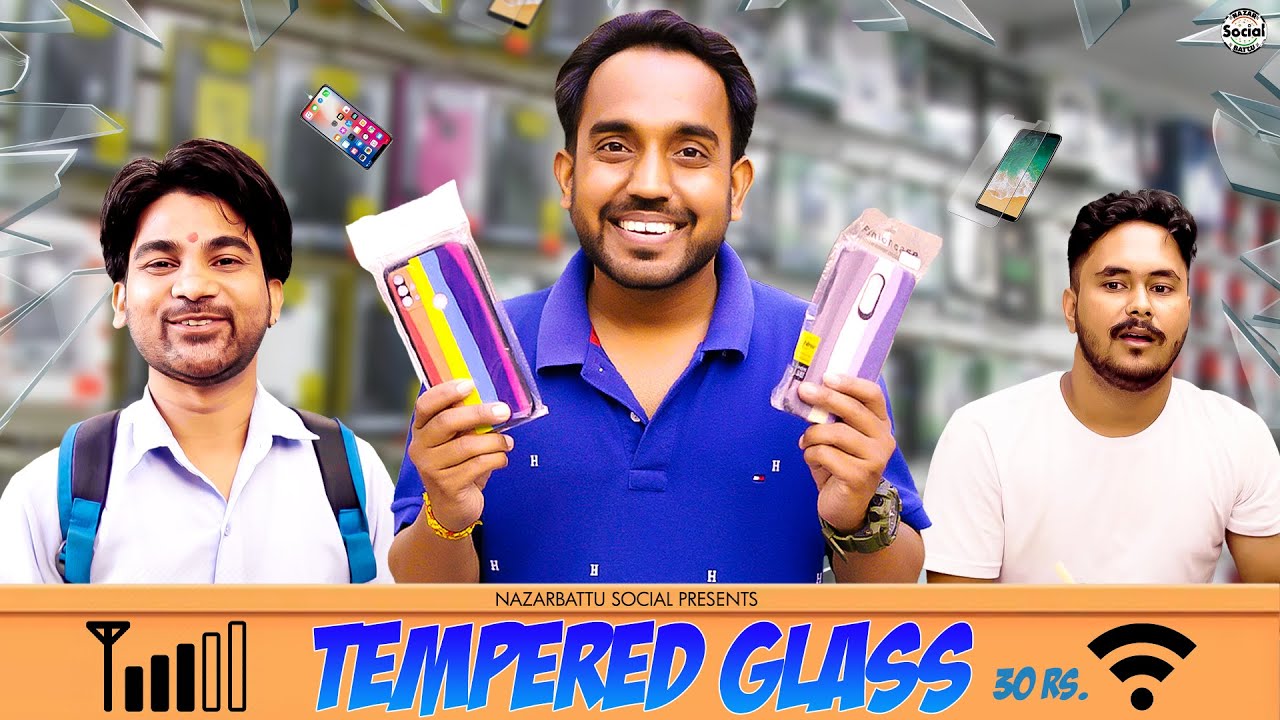 Tempered Glass || टेम्पर्ड गिलास || @nazarbattusocial3220