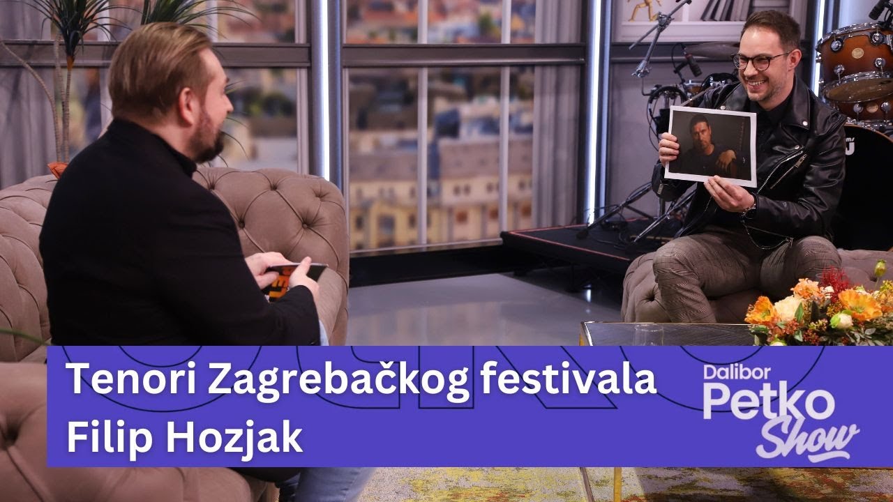 Tenori zagrebačkog festivala - Filip Hozjak | Dalibor Petko Show | CMC TV