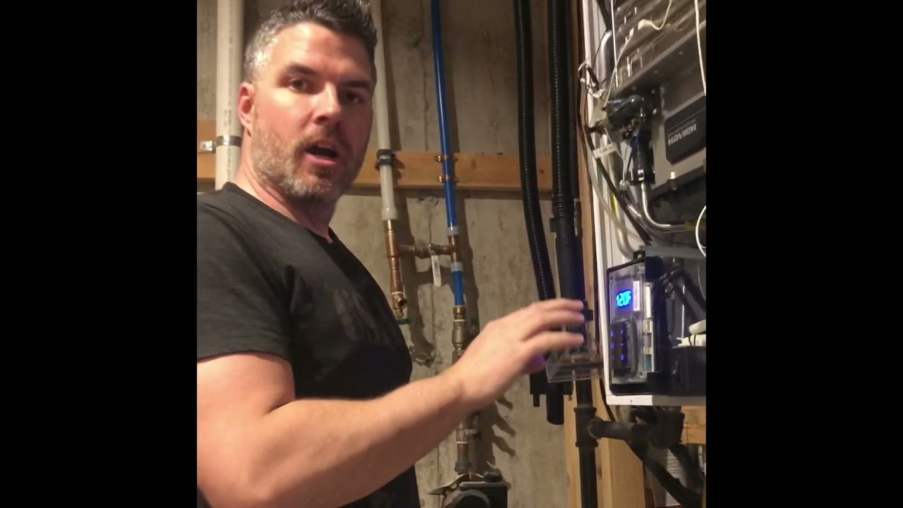 Navien Water Heater (Tankless) error code E110 fix: condensation trap